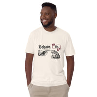 Nope Frog Soft Tee — spoonie graphic tee with text design, natural 