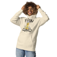 Spoon guard Hoodie — soft spoonie hoodie with duck illustration, chronic illness apparel, bone