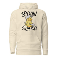 Spoon guard Hoodie — soft spoonie hoodie with duck illustration, chronic illness apparel, bone