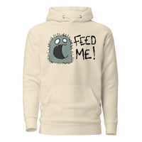 Feed Me Monster Hoodie — spoonie monster graphic hoodie, comfortable chronic illness clothing, bone